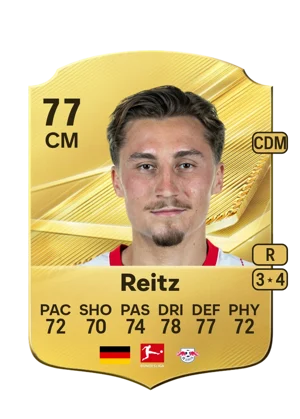 Reitz - 77 - Rare EA FC 27 card