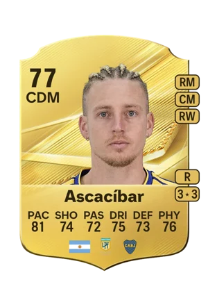 Ascacíbar - 77 - Rare EA FC 27 card