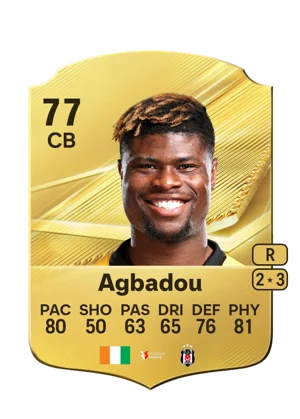 Agbadou - 77 - Rare EA FC 27 card