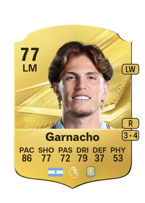 Garnacho - 77 - Rare EA FC 27 card
