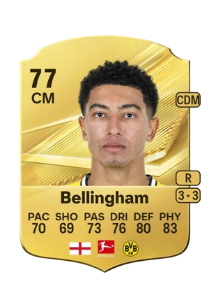 Bellingham - 77 - Rare EA FC 27 card
