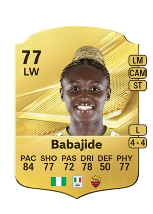 Babajide - 77 - Rare EA FC 27 card