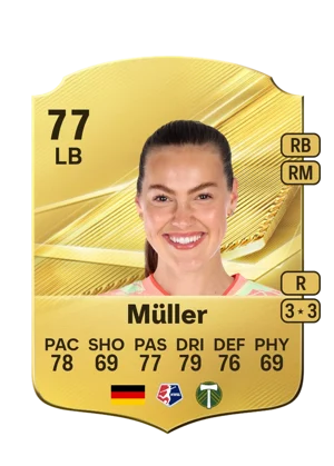 Müller - 77 - Rare EA FC 27 card