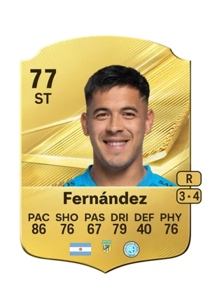 Fernández - 77 - Rare EA FC 27 card