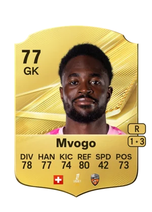 Mvogo - 77 - Rare EA FC 27 card