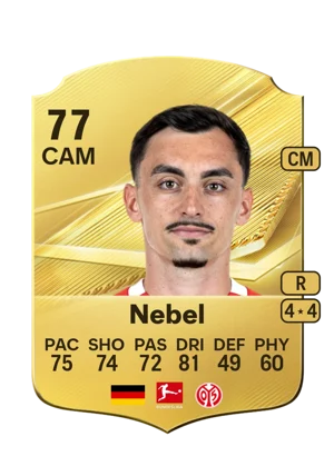 Nebel - 77 - Rare EA FC 27 card
