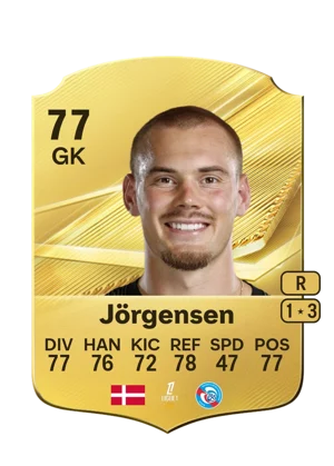 Jörgensen - 77 - Rare EA FC 27 card