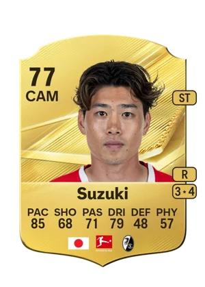 Suzuki - 77 - Rare EA FC 27 card