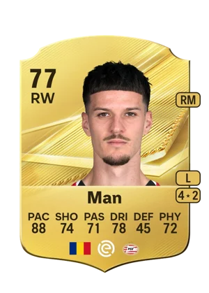 Man - 77 - Rare EA FC 27 card