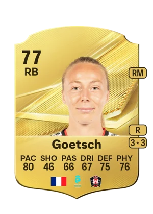 Goetsch - 77 - Rare EA FC 27 card
