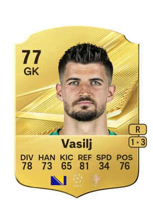 Vasilj - 77 - Rare EA FC 27 card