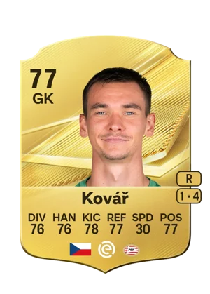 Kovář - 77 - Rare EA FC 27 card