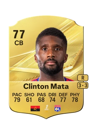 Clinton Mata - 77 - Rare EA FC 27 card
