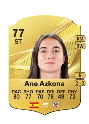 Ane Azkona - 77 - Rare EA FC 27 card