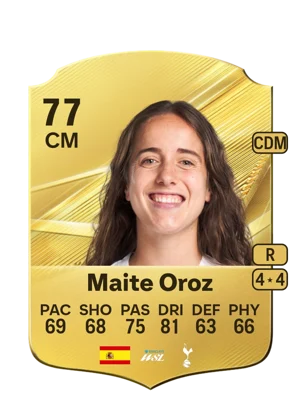 Maite Oroz - 77 - Rare EA FC 27 card