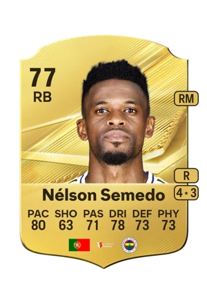 Nélson Semedo - 77 - Rare EA FC 27 card