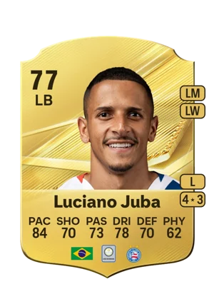 Luciano Juba - 77 - Rare EA FC 27 card