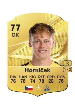 Horníček - 77 - Rare EA FC 27 card