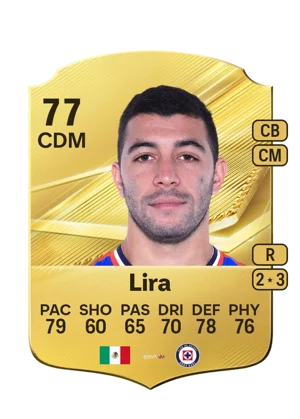 Lira - 77 - Rare EA FC 27 card