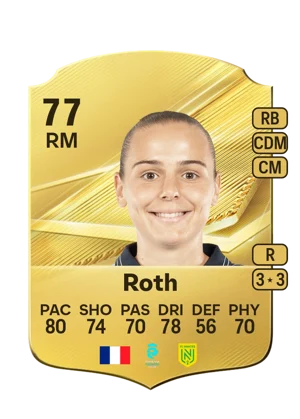 Roth - 77 - Rare EA FC 27 card