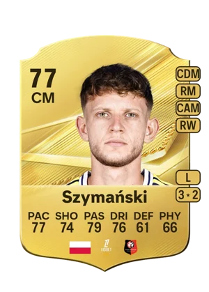 Szymański - 77 - Rare EA FC 27 card