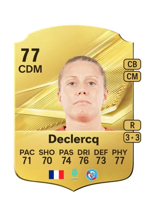 Declercq - 77 - Rare EA FC 27 card