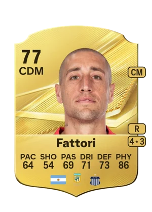 Fattori - 77 - Rare EA FC 27 card