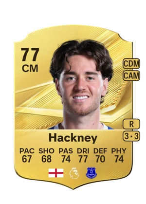 Hackney - 77 - Rare EA FC 27 card