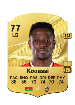 Kouassi - 77 - Rare EA FC 27 card