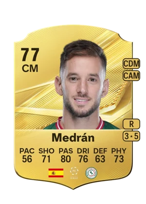 Medrán - 77 - Rare EA FC 27 card