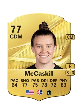 McCaskill - 77 - Rare EA FC 27 card