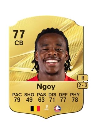 Ngoy - 77 - Rare EA FC 27 card