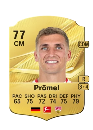 Prömel - 77 - Rare EA FC 27 card
