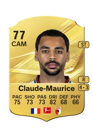 Claude-Maurice - 77 - Rare EA FC 27 card