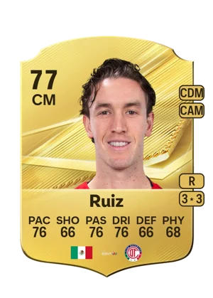 Ruiz - 77 - Rare EA FC 27 card