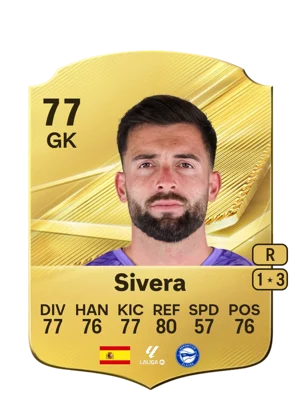 Sivera - 77 - Rare EA FC 27 card