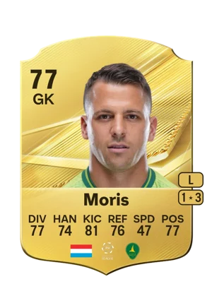 Moris - 77 - Rare EA FC 27 card