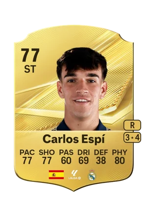 Carlos Espí - 77 - Rare EA FC 27 card