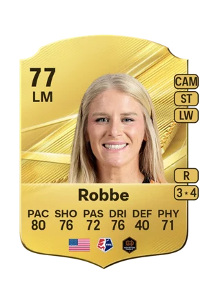 Robbe - 77 - Rare EA FC 27 card