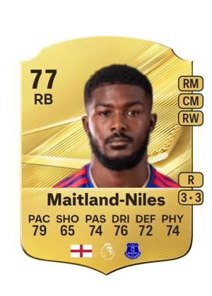 Maitland-Niles - 77 - Rare EA FC 27 card