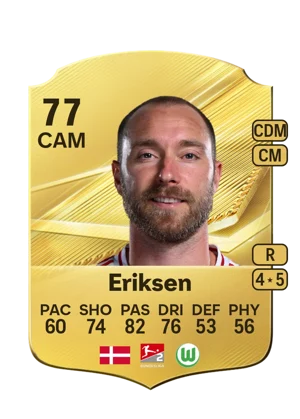 Eriksen - 77 - Rare EA FC 27 card