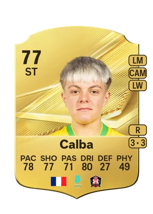 Calba - 77 - Rare EA FC 27 card