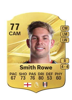 Smith Rowe - 77 - Rare EA FC 27 card