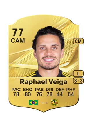 Raphael Veiga - 77 - Rare EA FC 27 card