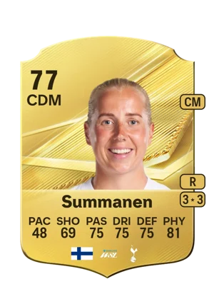 Summanen - 77 - Rare EA FC 27 card