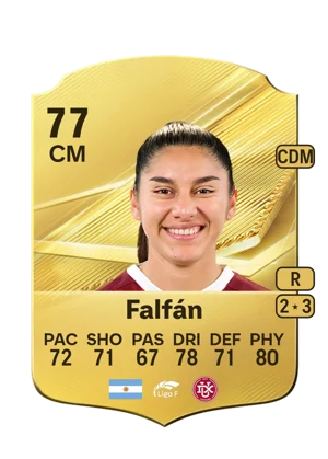 Falfán - 77 - Rare EA FC 27 card