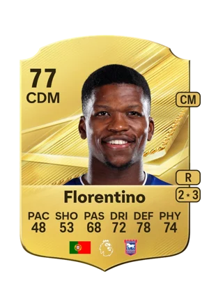 Florentino - 77 - Rare EA FC 27 card