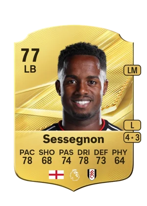Sessegnon - 77 - Rare EA FC 27 card