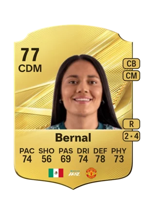Bernal - 77 - Rare EA FC 27 card