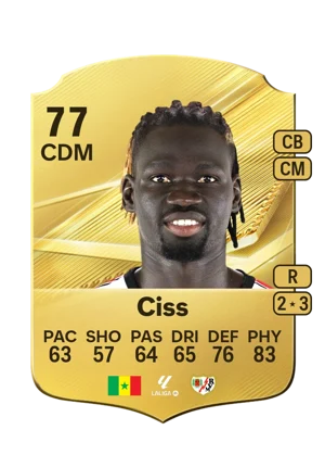 Ciss - 77 - Rare EA FC 27 card